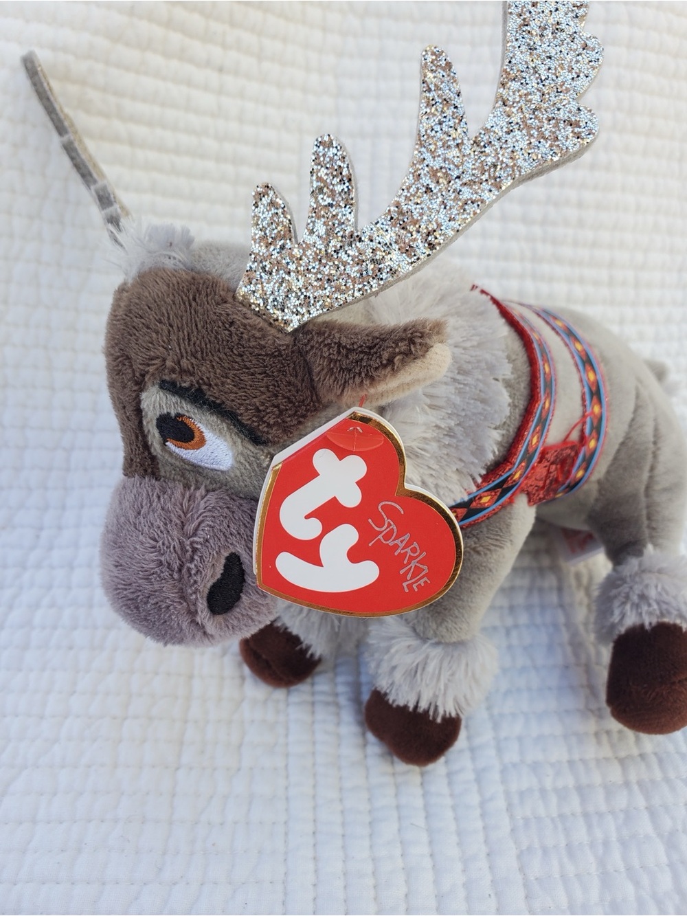 Ty Sparkle Sven Plush - New With Tags